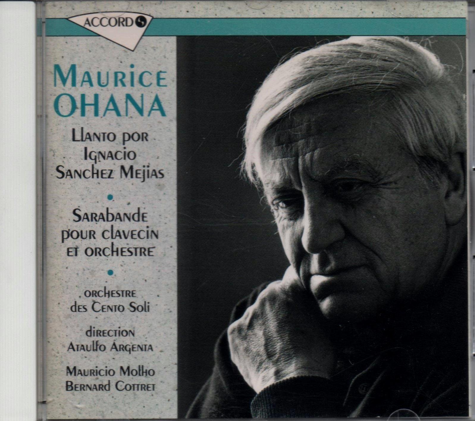 Acheter Maurice Ohana - Llanto por ignacio sanchez mejias État correct - 15,56 € Maurice Ohana - Llanto por ignacio sanchez mejias État correct - reconditionné disponible sur Label Emmaüs